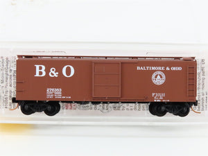 N Scale Micro-Trains MTL 120240 B&O Baltimore & Ohio 40' Box Car #276383