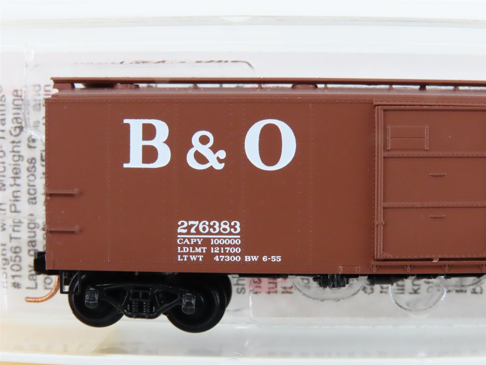 N Scale Micro-Trains MTL 120240 B&O Baltimore & Ohio 40' Box Car #276383