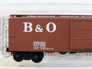 N Scale Micro-Trains MTL 120240 B&O Baltimore & Ohio 40' Box Car #276383