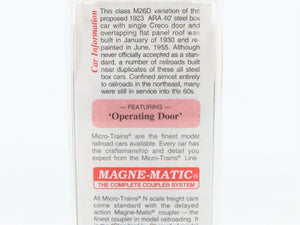 N Scale Micro-Trains MTL 120240 B&O Baltimore & Ohio 40' Box Car #276383
