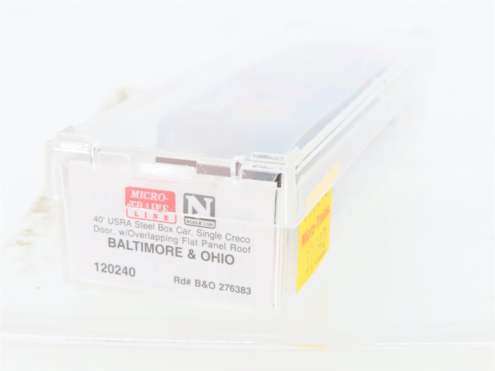 N Scale Micro-Trains MTL 120240 B&O Baltimore & Ohio 40' Box Car #276383
