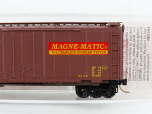 N Scale Micro-Trains MTL 21200 Route of the Magne-Matics 40' Plug Door Boxcar 80