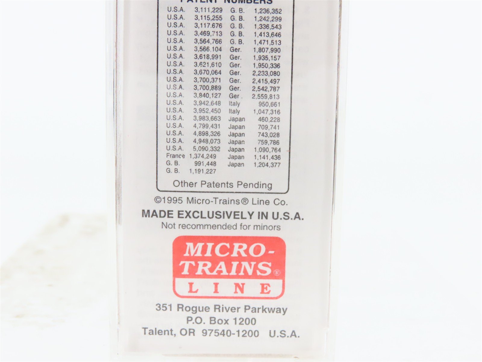 N Scale Micro-Trains MTL 21200 Route of the Magne-Matics 40' Plug Door Boxcar 80