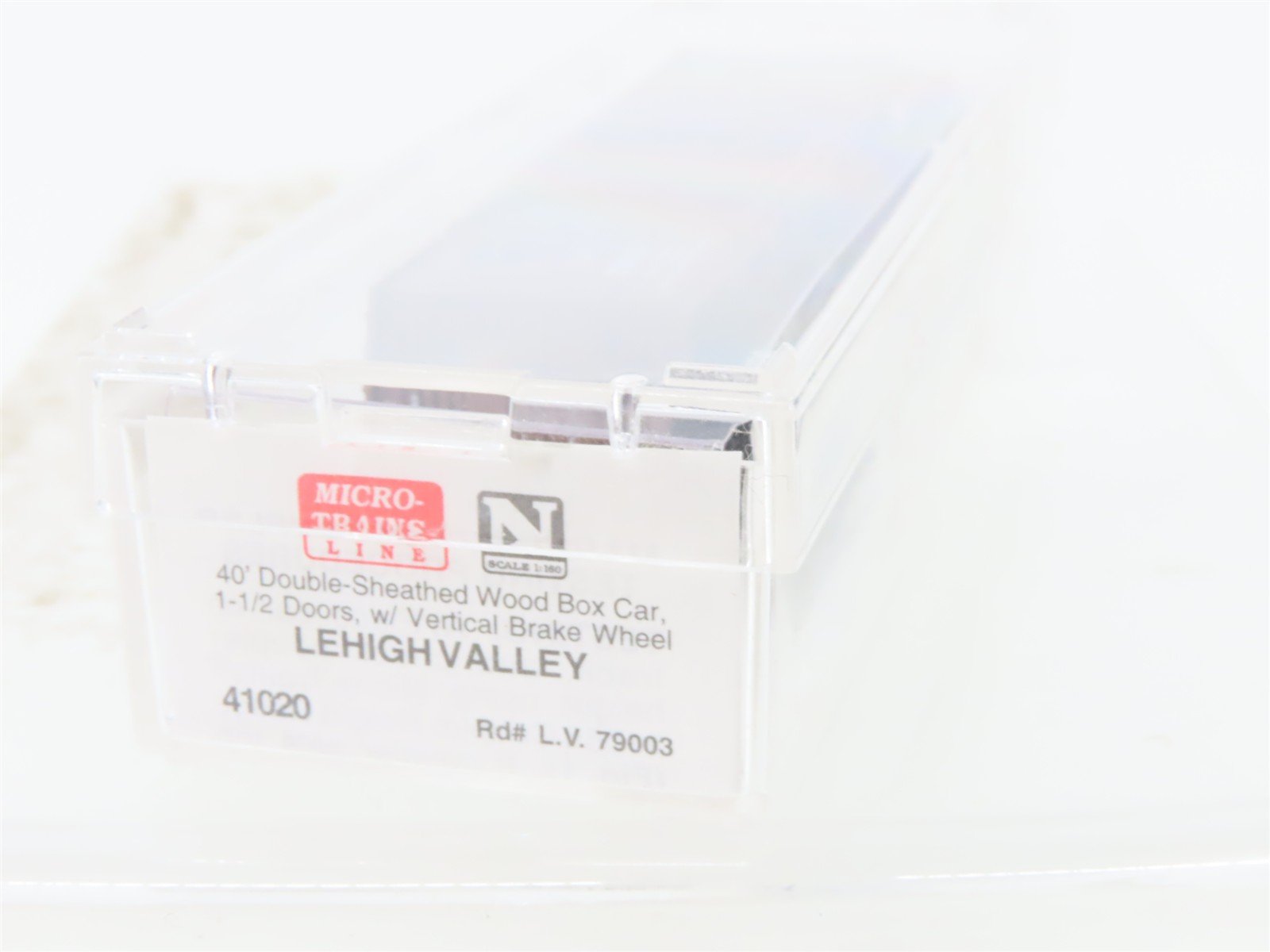 N Scale Micro-Trains MTL 41020 LV Lehigh Valley 40' Automobile Box Car #79003
