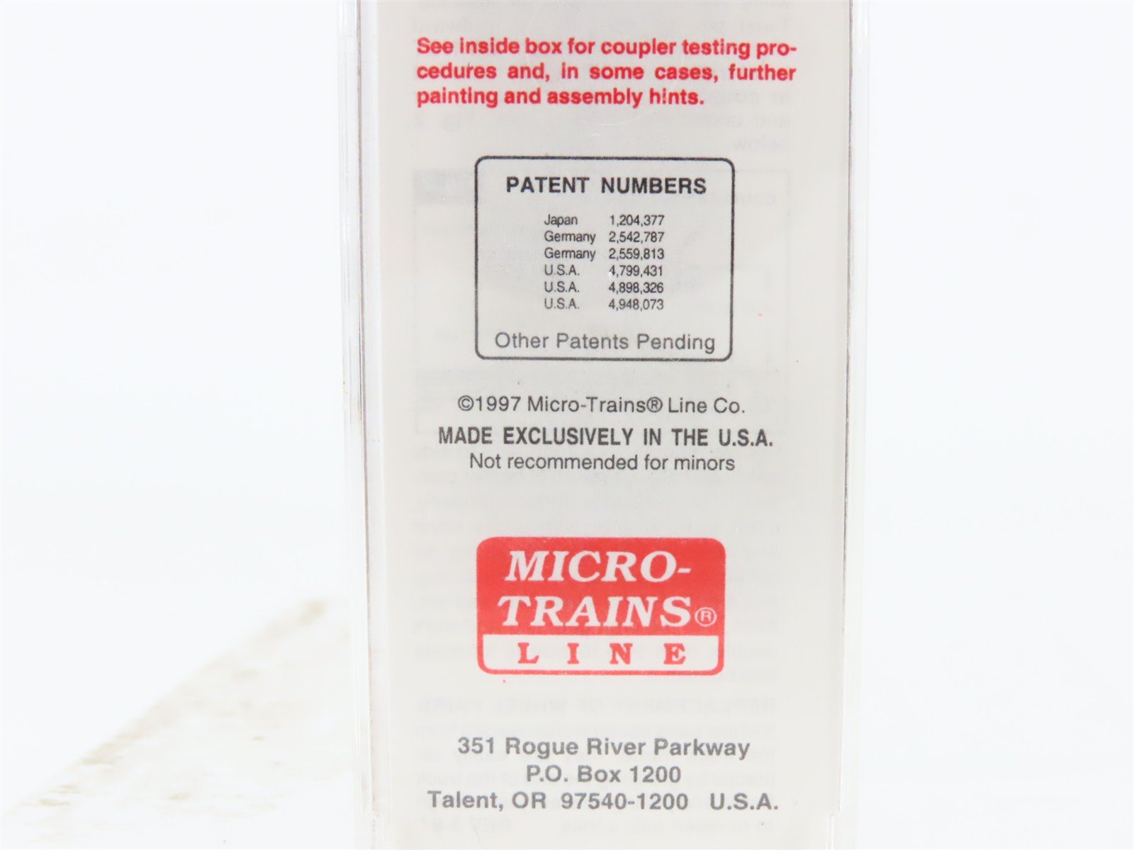N Micro-Trains MTL 35130 CB&Q Burlington Route 40' Despatch Stock Car #52145