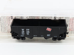 N Micro-Trains MTL Special Run MUT Milwaukee Union Terminal 2-Bay Hopper #1934