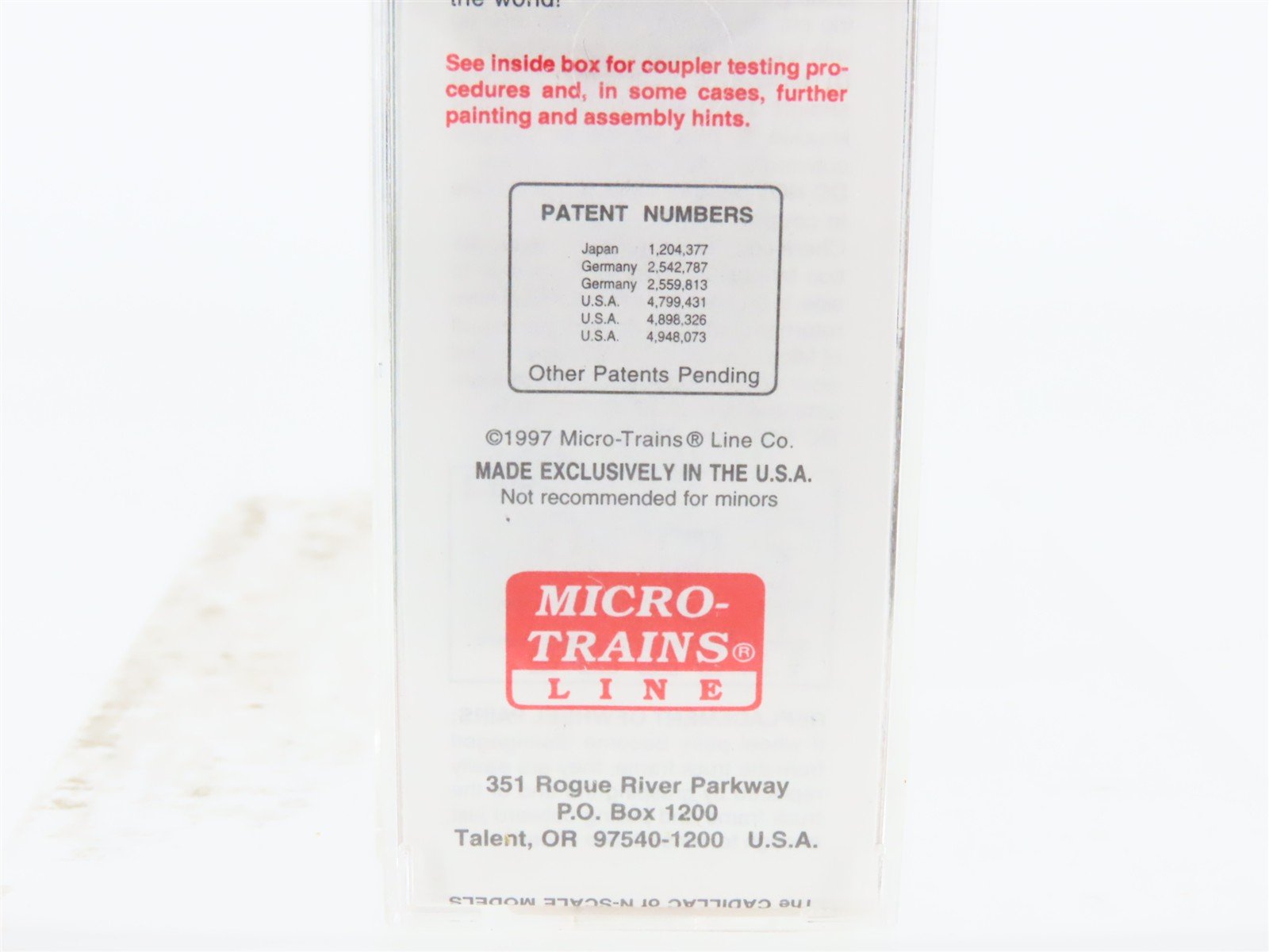 N Scale Micro-Trains MTL 24270 RI Rock Island 40' Single Door Box Car #47440