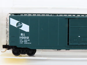 N Scale Micro-Trains MTL 31300 RI Rock Island 50' Single Door Box Car #110012