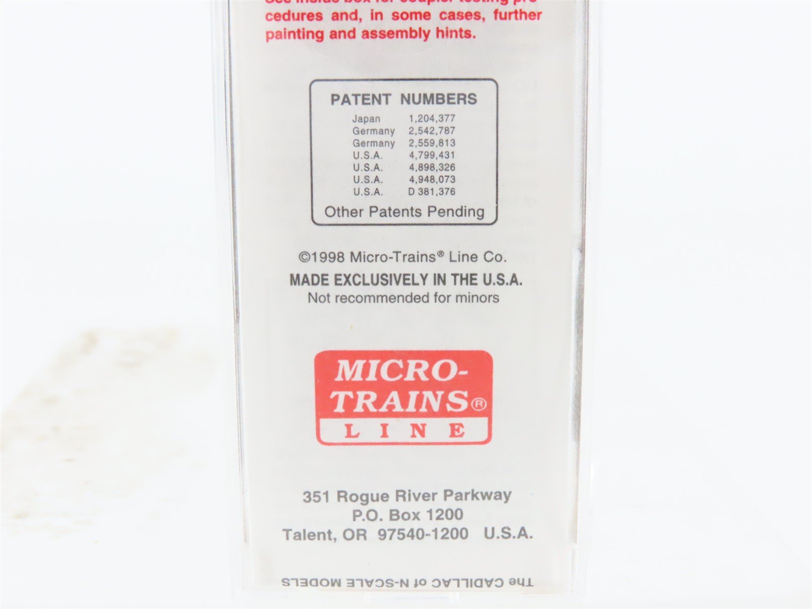 N Scale Micro-Trains MTL 31300 RI Rock Island 50' Single Door Box Car #110012