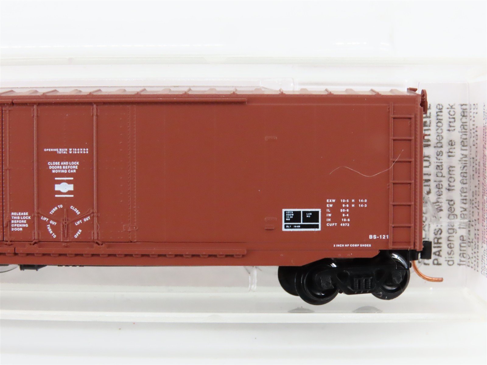 N Scale Micro-Trains MTL 75110 NS Norfolk Southern 50' Box Car #455350