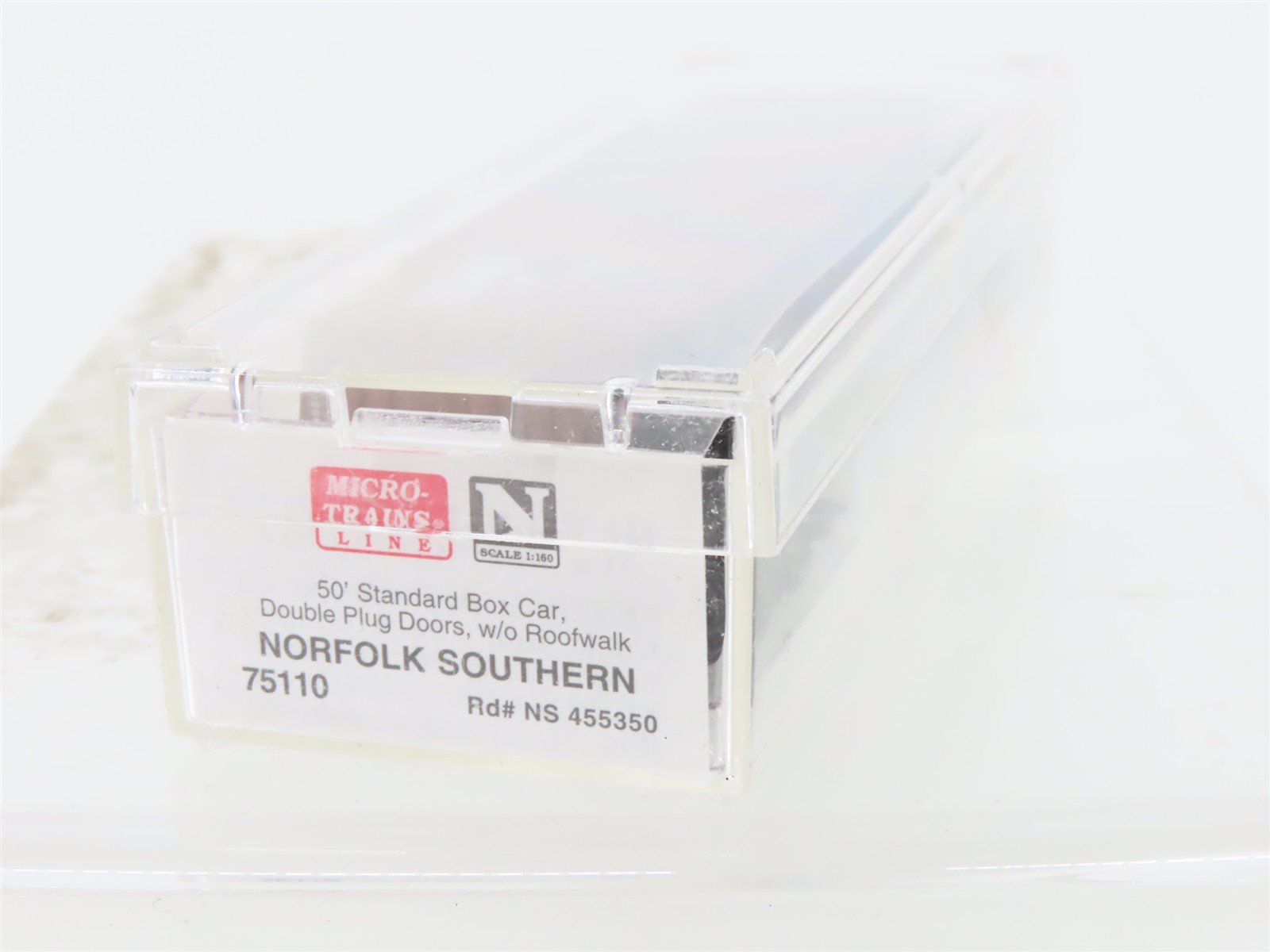 N Scale Micro-Trains MTL 75110 NS Norfolk Southern 50' Box Car #455350