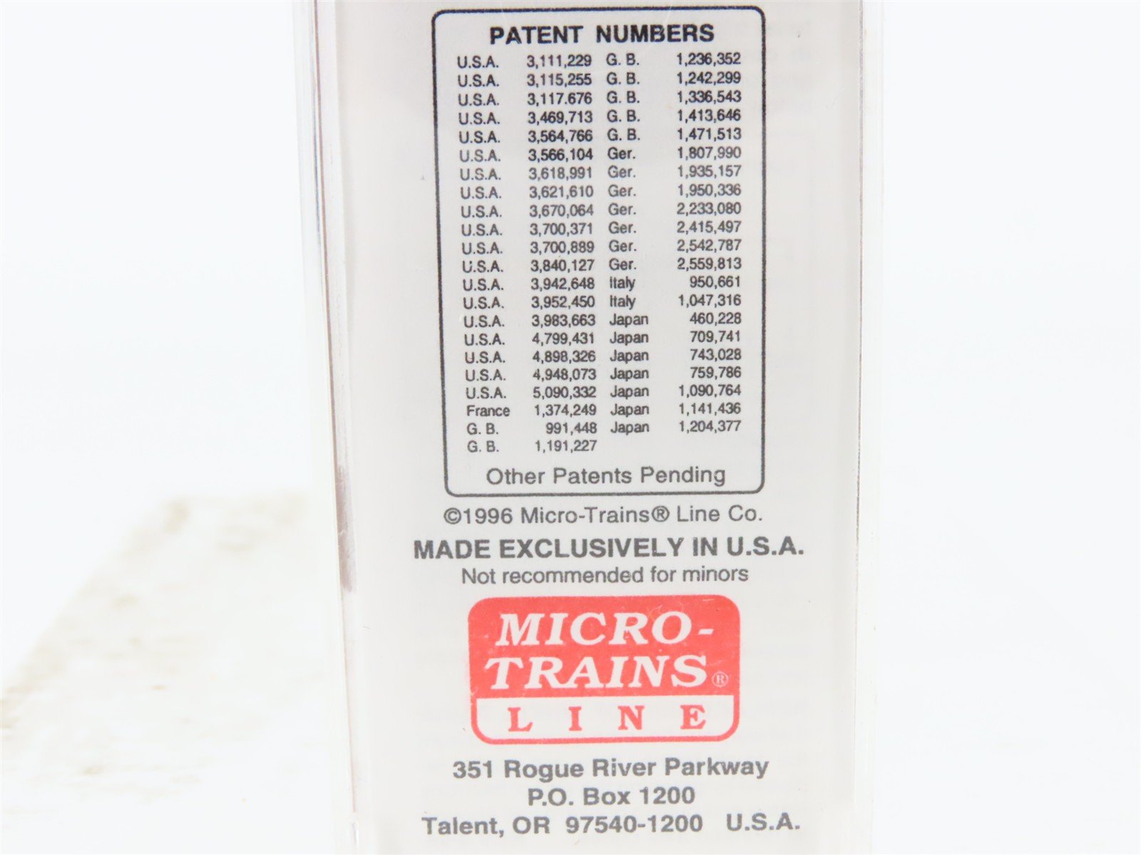 N Scale Micro-Trains MTL 20346 B&O Baltimore & Ohio Time Saver 40' Boxcar 470687