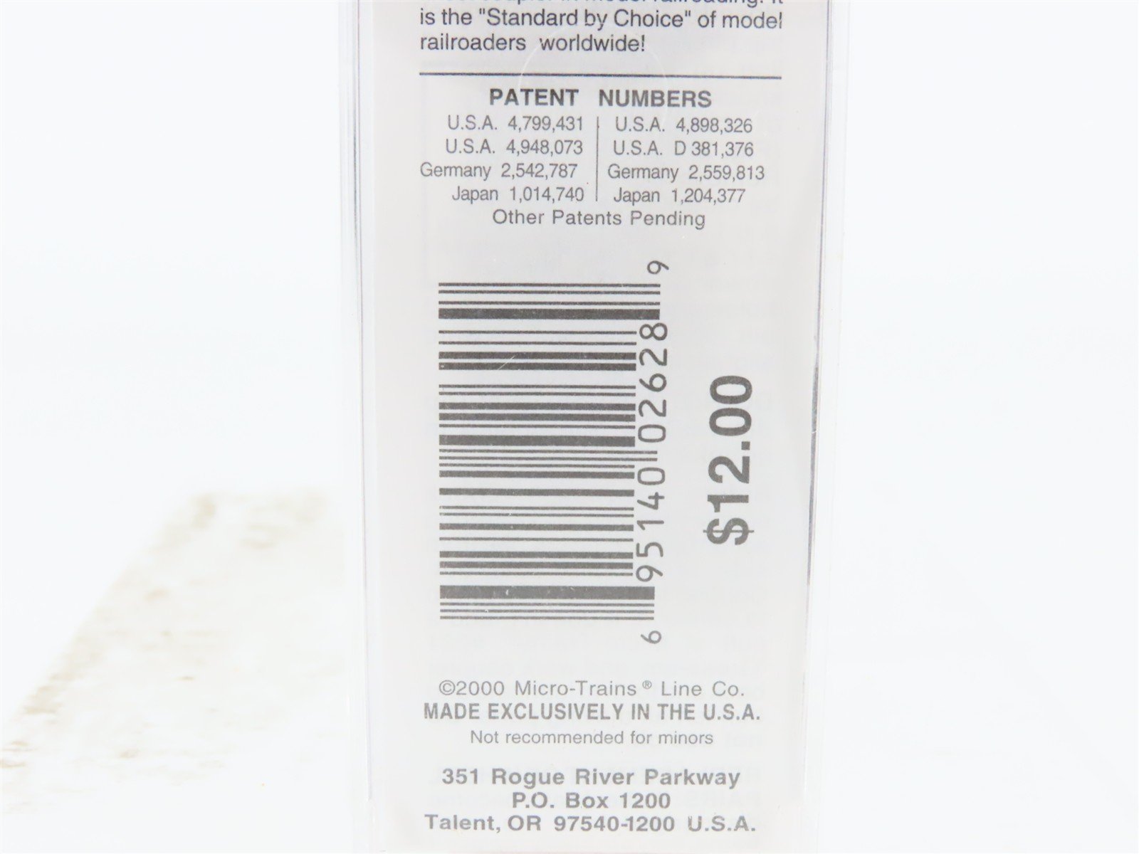 N Scale Micro-Trains MTL 28150 CB&Q Burlington Route 40' Box Car #25402