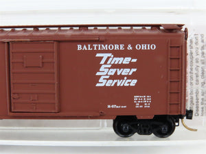 N Micro-Trains MTL 20346/1 B&O Baltimore & Ohio Time Saver 40' Box Car #470699