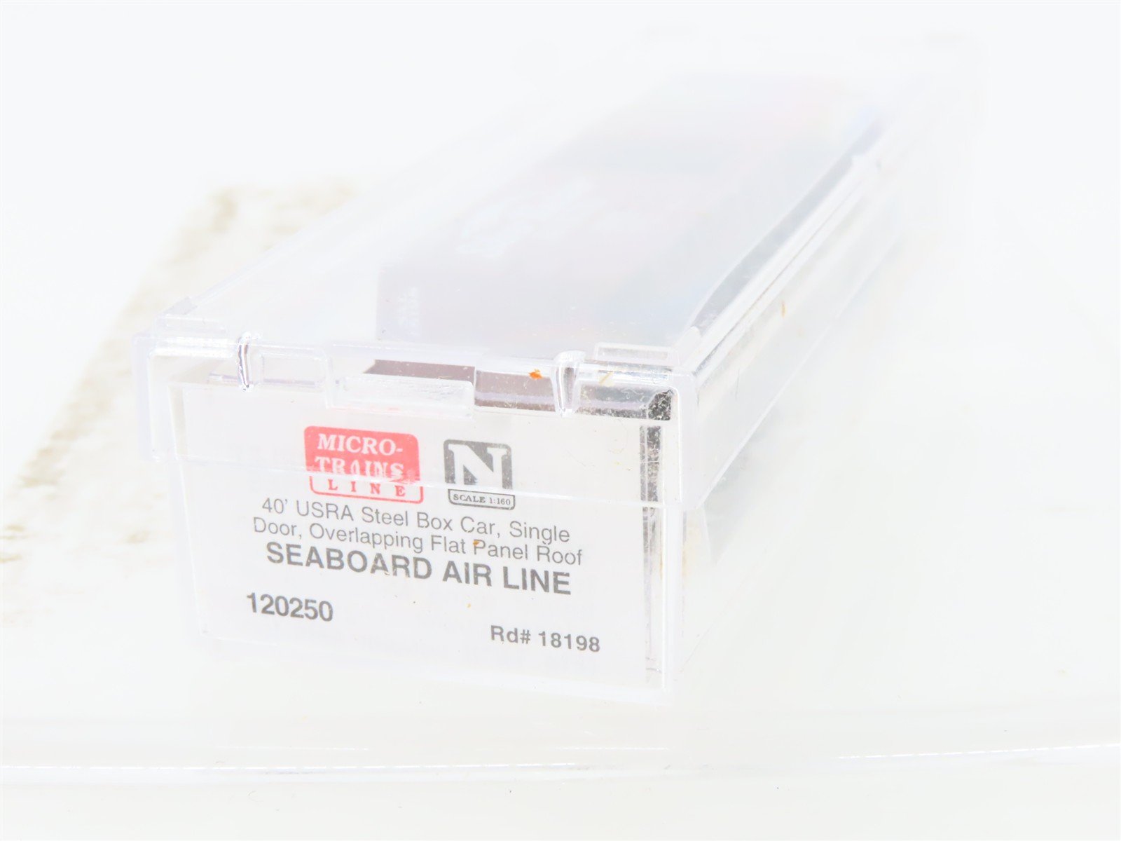 N Micro-Trains MTL 120250 SAL Seaboard Air Line Silver Meteor 40' Box Car #18198