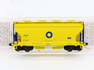 N Scale Micro-Trains MTL 92140 BCAX Blue Circle Cement 2-Bay Covered Hopper #5
