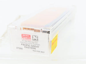 N Scale Micro-Trains MTL 27280 PGE Pacific Great Eastern 50' Box Car #8027