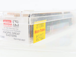 N Scale Micro-Trains MTL 27280 PGE Pacific Great Eastern 50' Box Car #8027