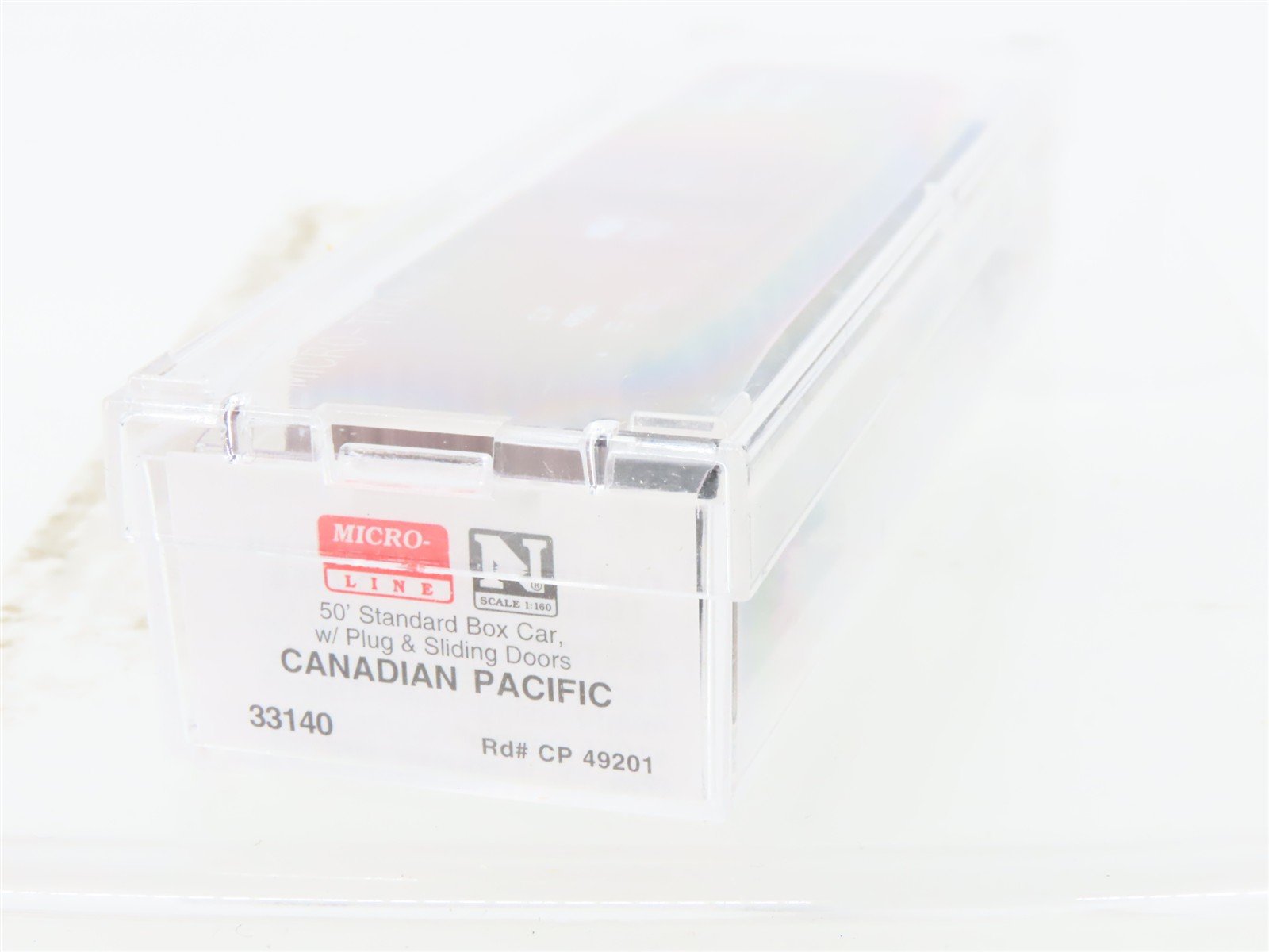 N Scale Micro-Trains MTL 33140 CP Canadian Pacific 50' Box Car #49201