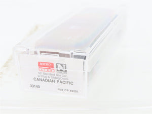 N Scale Micro-Trains MTL 33140 CP Canadian Pacific 50' Box Car #49201