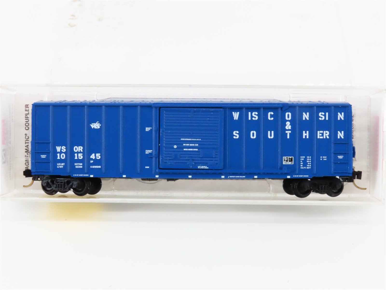 N Scale Micro-Trains MTL 25570 WSOR Wisconsin & Southern 50' Box Car #101545