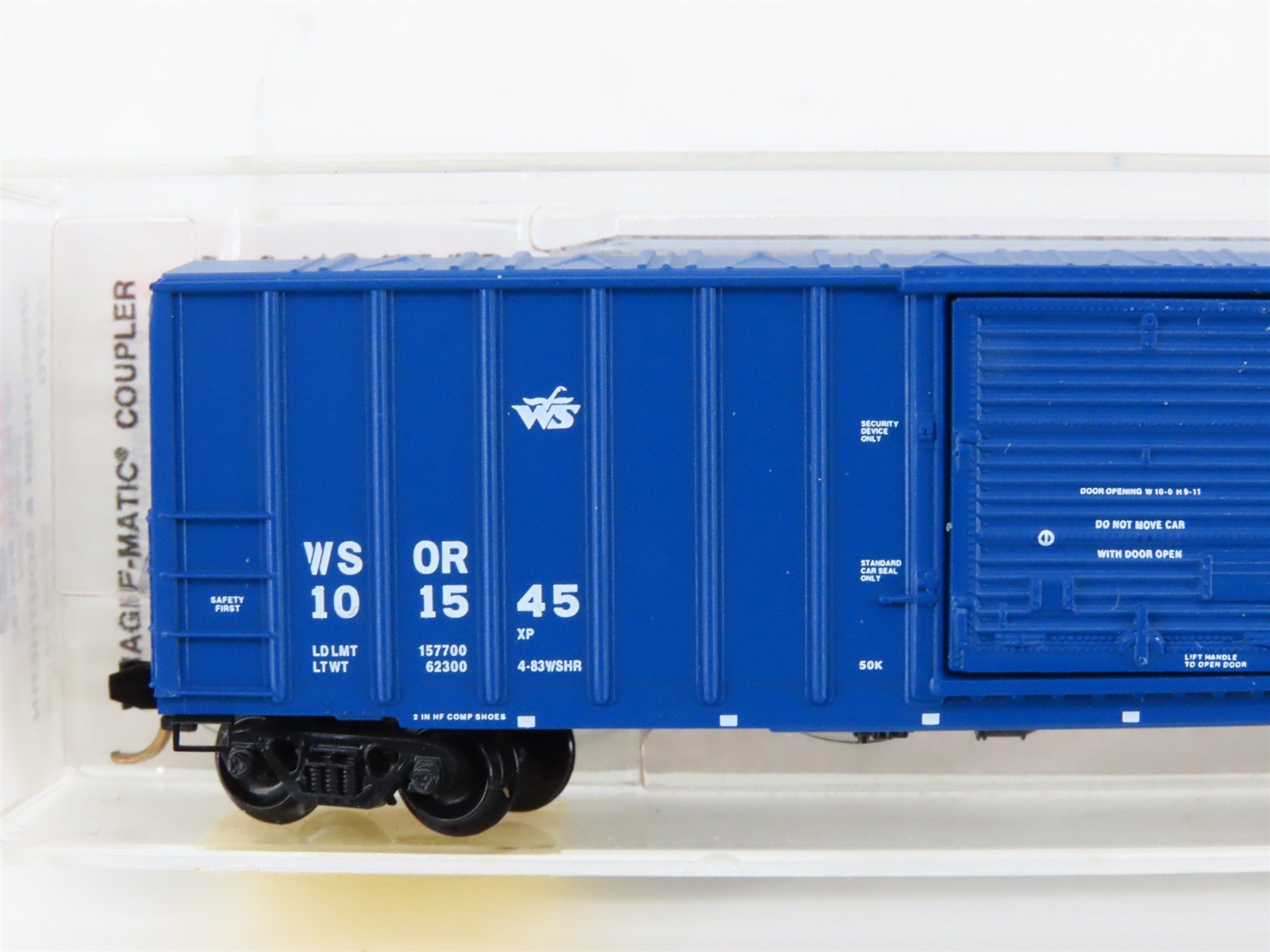 N Scale Micro-Trains MTL 25570 WSOR Wisconsin & Southern 50' Box Car #101545