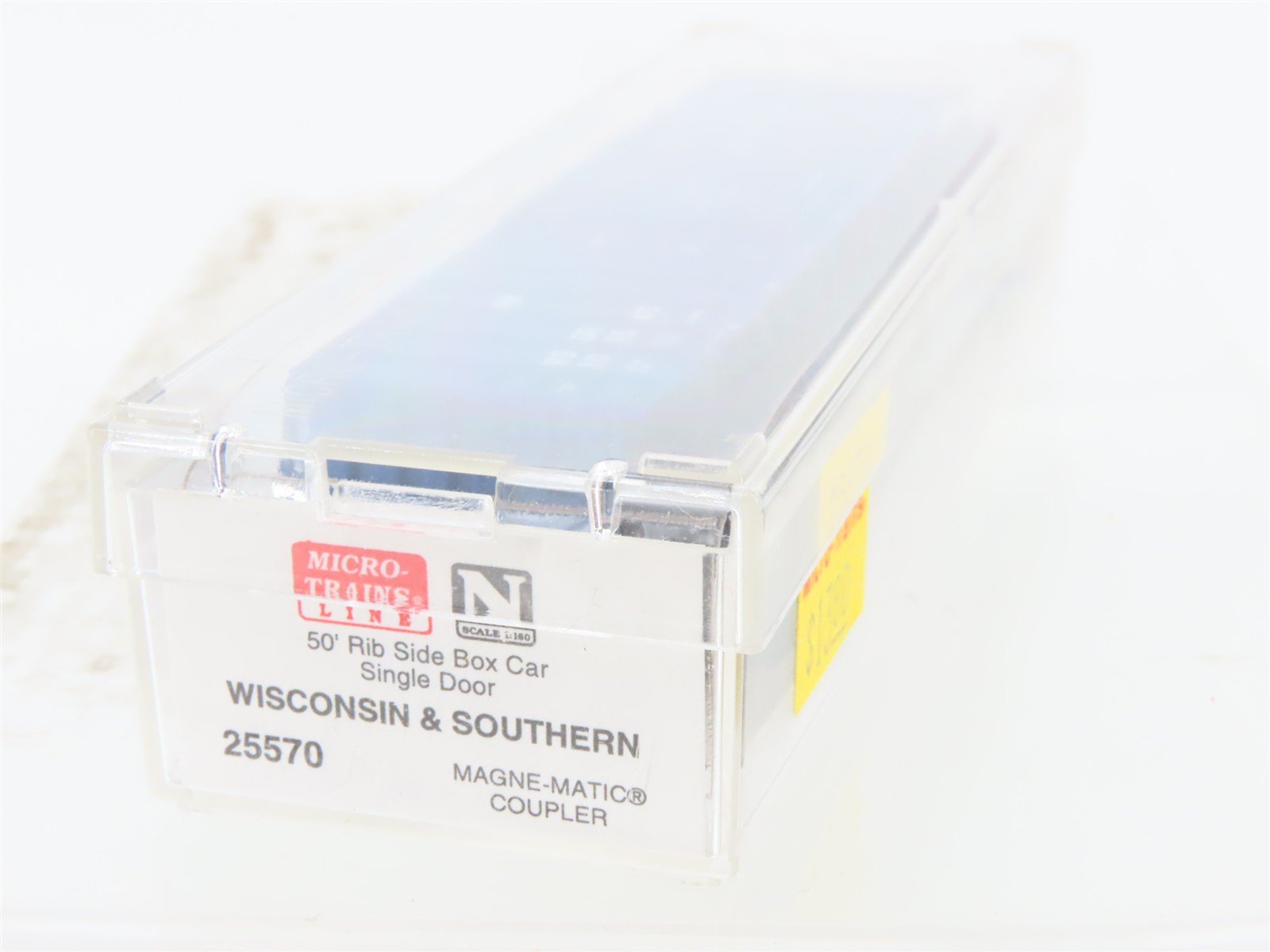 N Scale Micro-Trains MTL 25570 WSOR Wisconsin & Southern 50' Box Car #101545