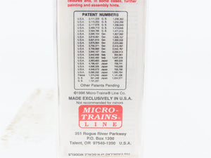 N Micro-Trains MTL 20660 SAL Seaboard Air Line Silver Comet 40' Box Car #24863