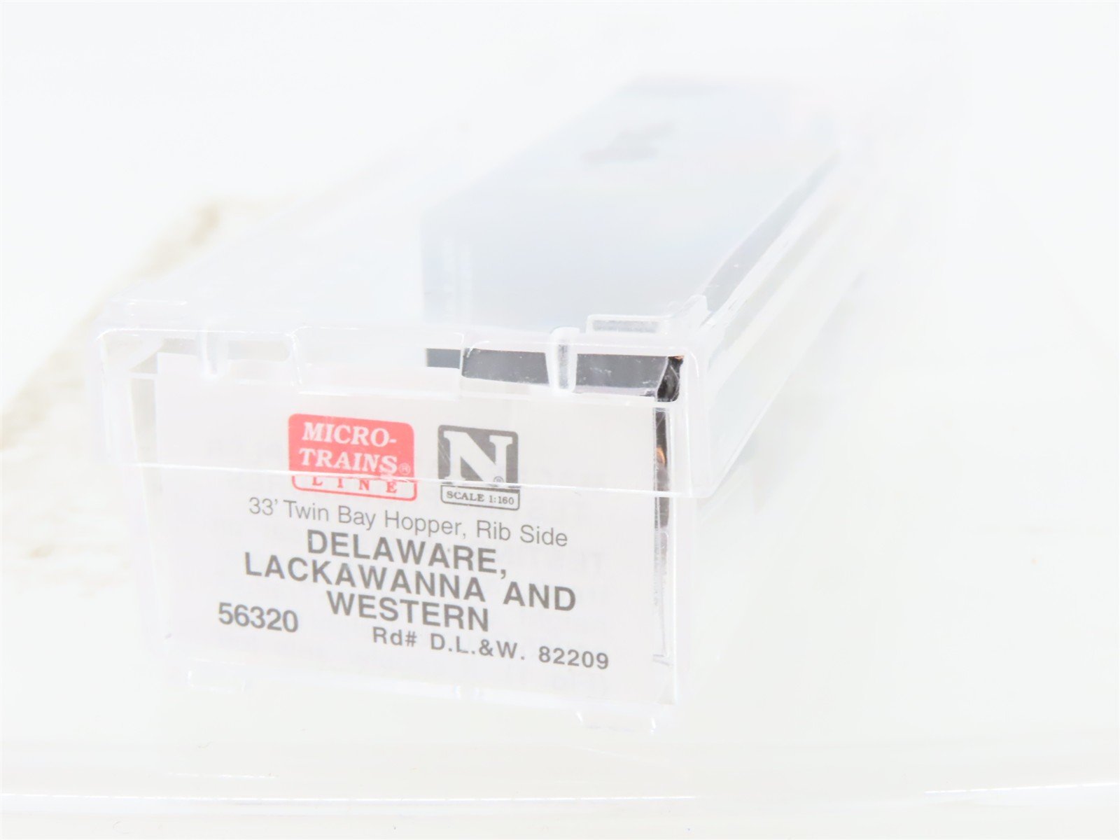 N Scale Micro-Trains MTL 56320 DL&W The Road of Anthracite 2-Bay Hopper #82209