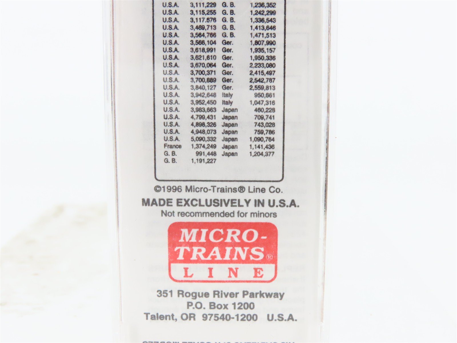 N Scale Micro-Trains MTL 20950 CGW Chicago Great Western 40' Box Car #90017