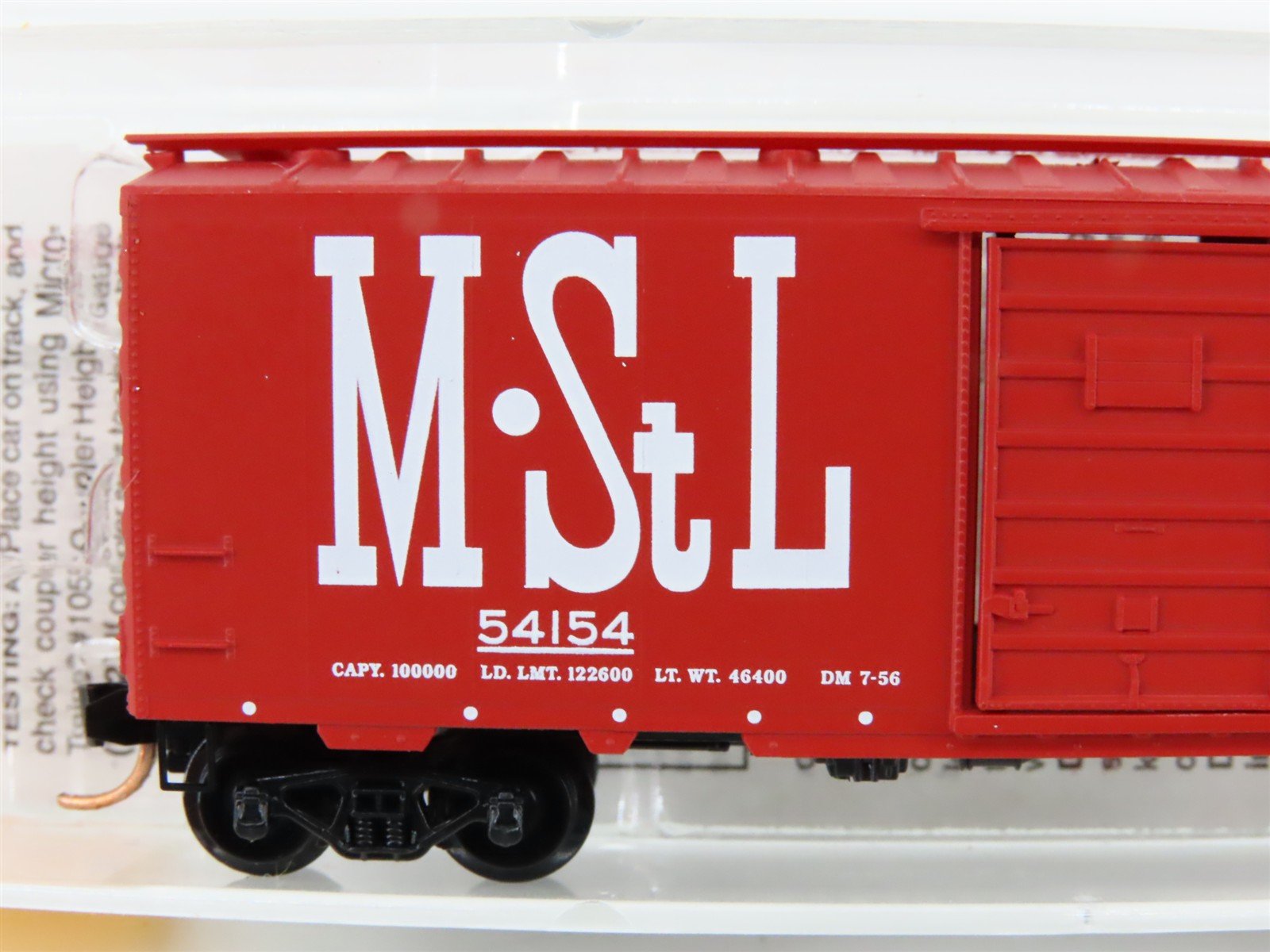 N Scale Micro-Trains MTL 20860 M&StL The Peoria Gateway 40' Box Car #54154