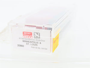 N Scale Micro-Trains MTL 20860 M&StL The Peoria Gateway 40' Box Car #54154