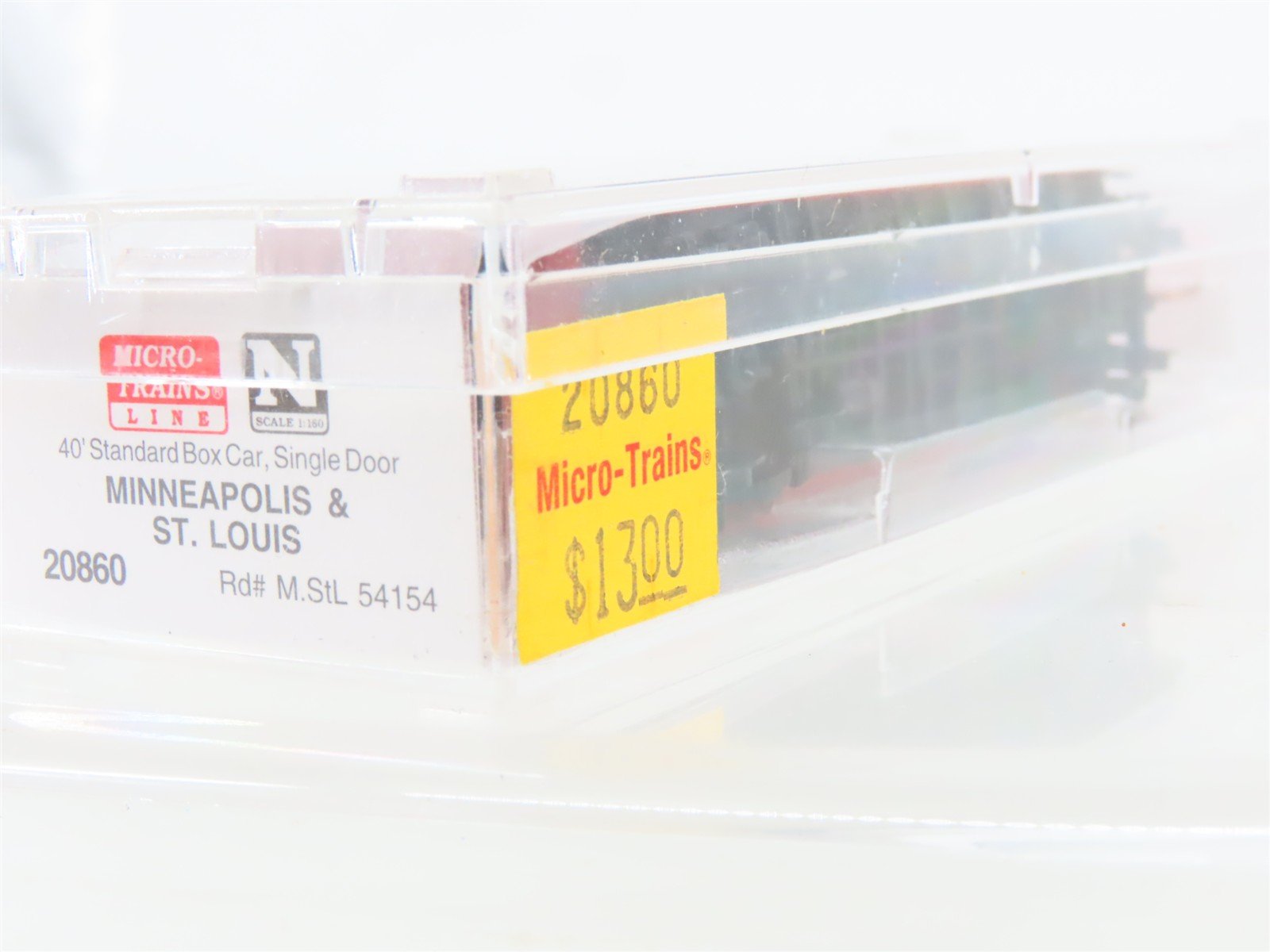 N Scale Micro-Trains MTL 20860 M&StL The Peoria Gateway 40' Box Car #54154