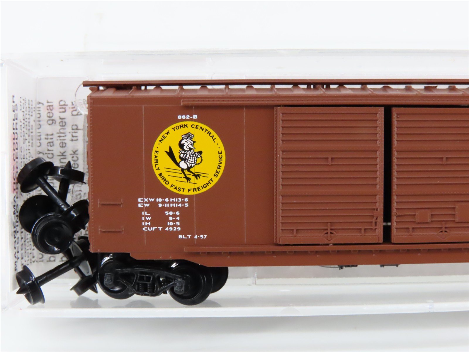 N Scale Micro-Trains MTL 34220 NYC New York Central Early Bird 50' Boxcar #45335