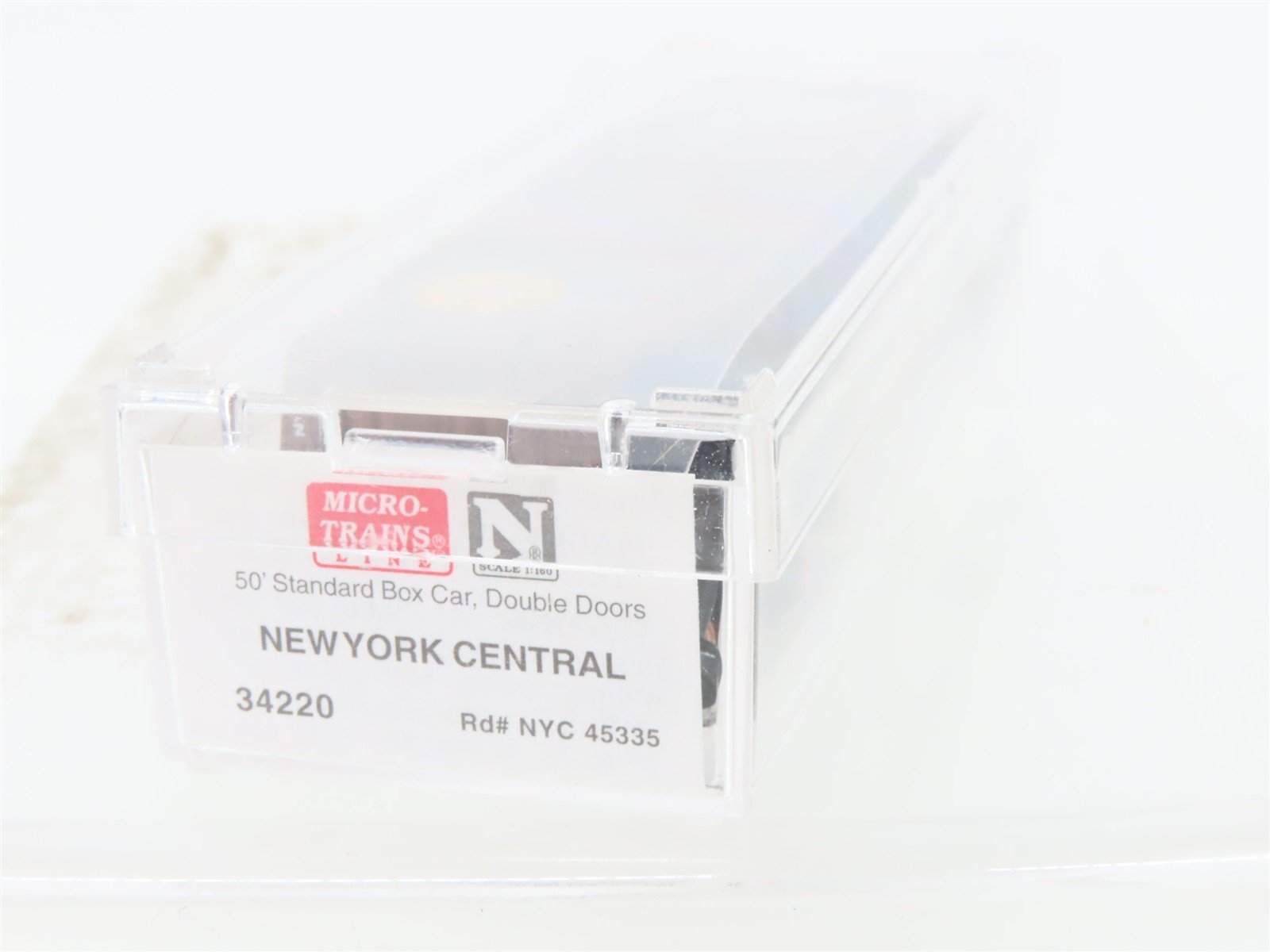 N Scale Micro-Trains MTL 34220 NYC New York Central Early Bird 50' Boxcar #45335