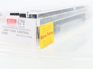 N Scale Micro-Trains MTL 34200 NYC New York Central System 50' Box Car #47056