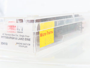 N Micro-Trains MTL 20410 NYC P&LE Serves The Steel Centers 40' Box Car #20375