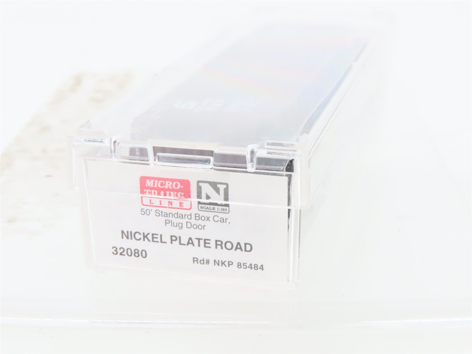 N Scale Micro-Trains MTL 32080 NKP Nickel Plate Road 50' Plug Door Boxcar #85484