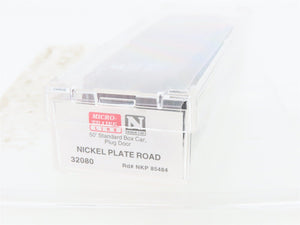 N Scale Micro-Trains MTL 32080 NKP Nickel Plate Road 50' Plug Door Boxcar #85484