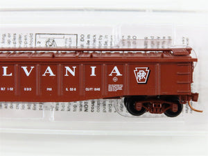 N Scale Micro-Trains MTL 10600080 PRR Pennsylvania 50' Covered Gondola #376771