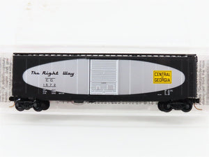 N Scale Micro-Trains MTL 31280 CG Central Of Georgia 50' Box Car #1572