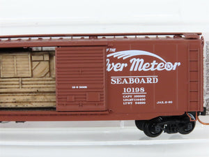 N Scale Micro-Trains MTL 03400330 SAL Silver Meteor 50' Box Car #10198 w/ Load