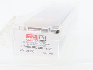 N Scale Micro-Trains MTL 03400330 SAL Silver Meteor 50' Box Car #10198 w/ Load