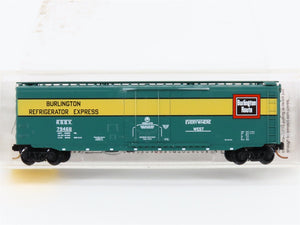 N Scale Micro-Trains MTL 32370 RBBX Burlington Route 50' Plug Door Boxcar #79468