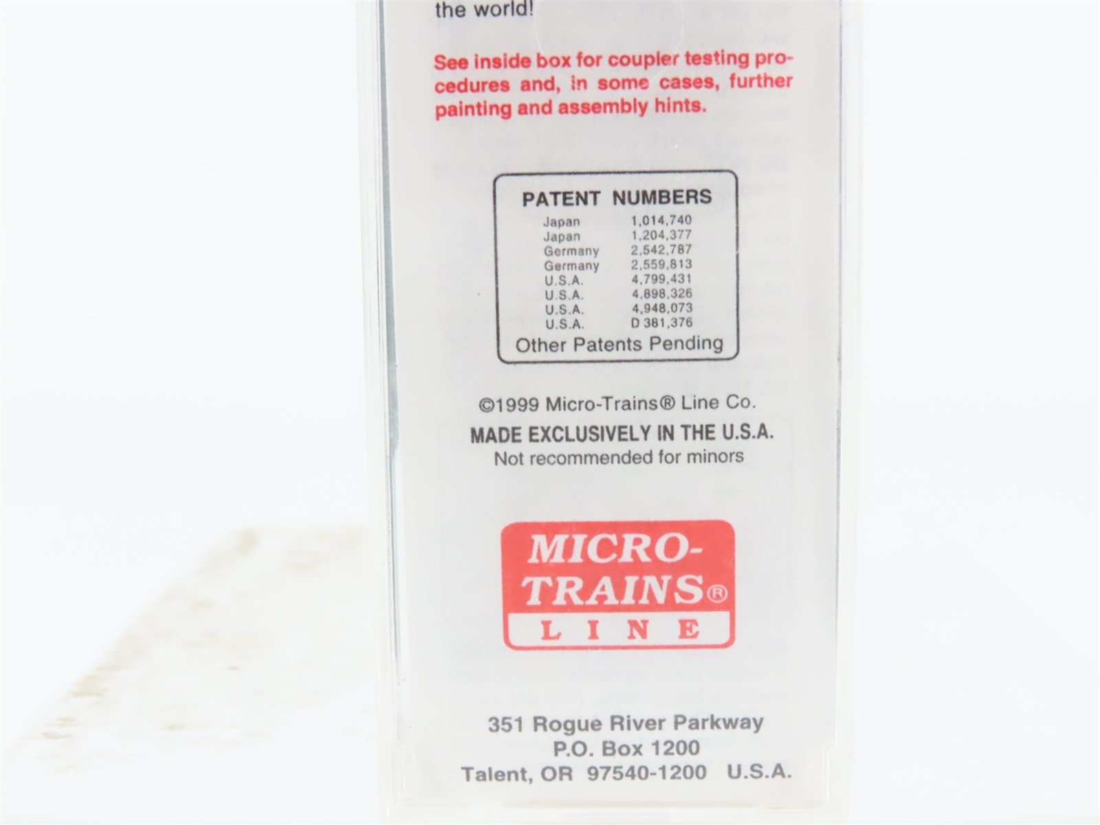 N Scale Micro-Trains MTL 32370 RBBX Burlington Route 50' Plug Door Boxcar #79468