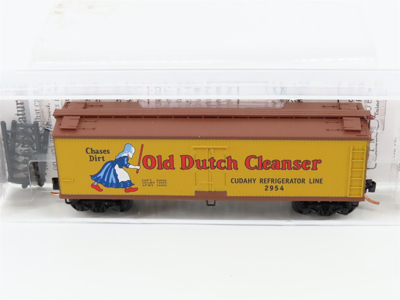N Scale Micro-Trains MTL 49010 CRLX Cudahy Old Dutch Cleanser 40' Reefer #2954