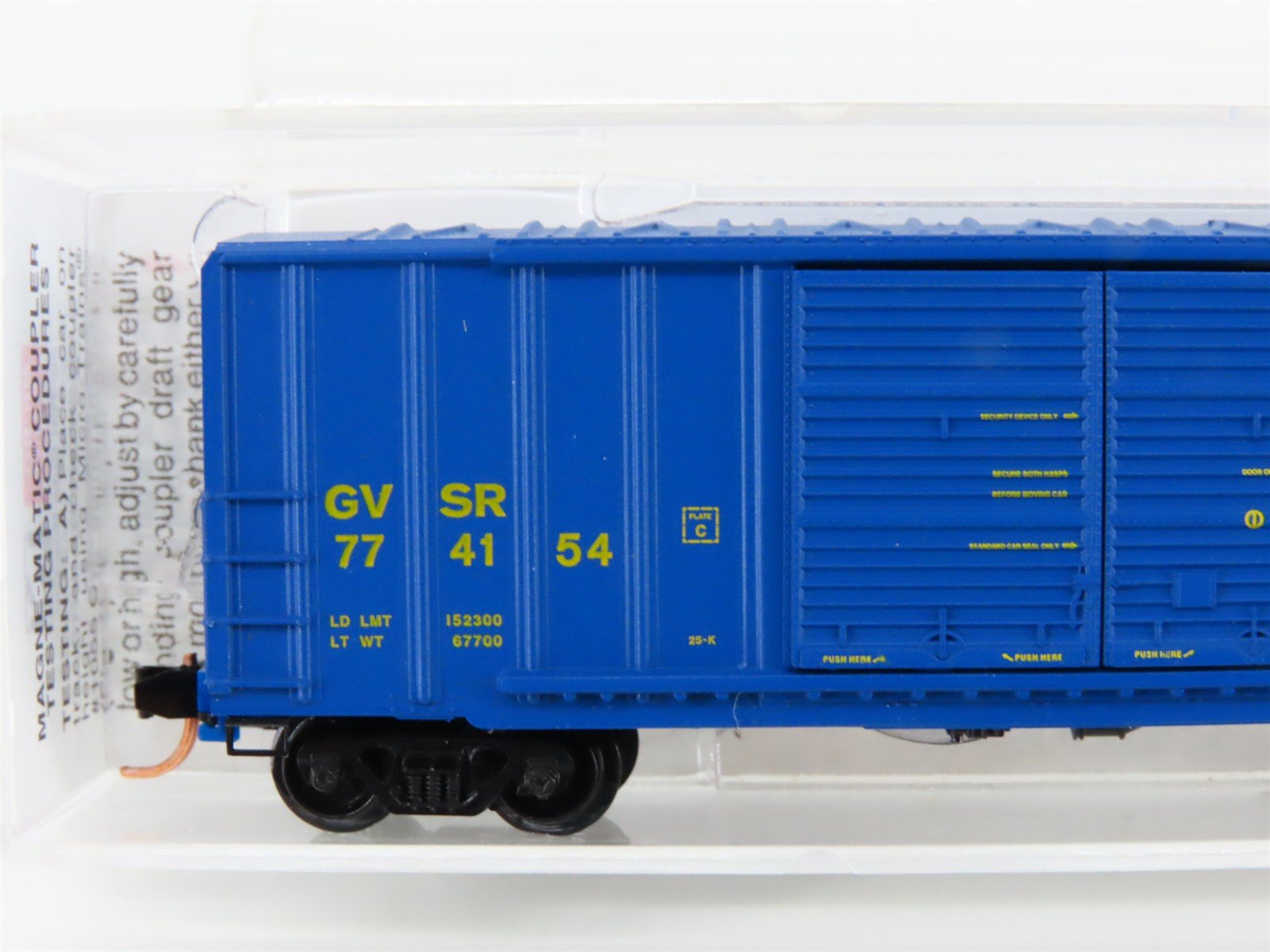 N Scale Micro-Trains MTL 30190 GVSR Golden West Service 50' Box Car #774154