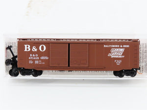 N Micro-Trains MTL 34070 B&O Baltimore & Ohio Sentinel Service 50' Boxcar 471415