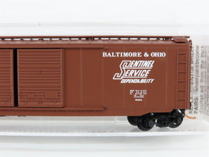 N Micro-Trains MTL 34070 B&O Baltimore & Ohio Sentinel Service 50' Boxcar 471415