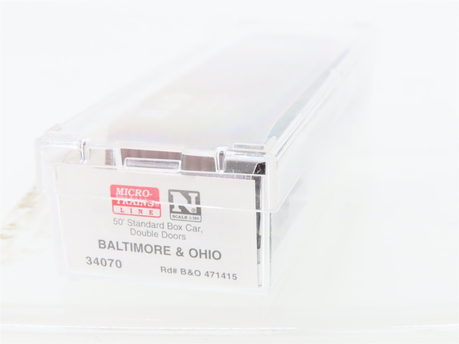 N Micro-Trains MTL 34070 B&O Baltimore & Ohio Sentinel Service 50' Boxcar 471415